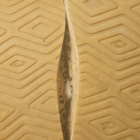 Toms Beige Leopard Espadrille Sneakers - Picture 3 of 4